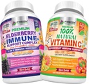 Dukungan Imune Elderberry dan Vitamin C-Bundle Natural