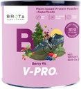 Vegan Protein Powder - Plant- berbasis Protein untuk Energi & Muscle Boost - Shake Clean di Berry Blend Flavor