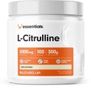 Bucked Up L-Citrulline 3000mg Powder, Esensial (100 Pelayan)