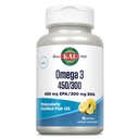 KAL 450 / 300 1280 Mg Omega 3, Lemon, 60 Cacah