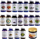 Hekma Center Suplemen Paket untuk MS - 18 Medicinal Herbs & Sidr Honey dengan Royal Jelly - 100% Natural, Murni Organik - Vegan - Suplemen untuk M.S