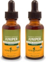 Herb Pharm Sertifikasi Ekstrak Cairan Organik untuk Sistem Pembuangan Dukungan Juniper 1 Fl Oz (Paket 2)
