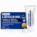 WELMATE - 5% Lidocaine Nuring Cream, 2oz (60g) - Maximum Power Lidocaine Cream - Relidoid Hebrihoid Relief - Eksternal Gunakan Anestesi, Vitamin E - Child Resistant - Topical Skin Care