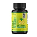 Citrus Bergamot 1110mg - 25: 1 Ekstrak - Potency Suplemen Tinggi dengan Choke Berry Hitam, Niasin, Olive Leaf & Black Pepper Extract - Vegan - 60 Capsules