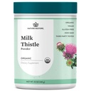 Nature Restore USDA Certified Organic Milk Thistle Bidak Benih, 10 Ounces, Dikemas di California