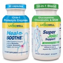 HEAL- N- SOOTHE dan Super Joint Support-Natural Joint Suplemen