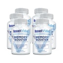 Research Verified Memory Booster - Nootropic Suplemen - Enhance Cognition and Memory - Lion 's Mane, Ginkgo Biloba, BioPerine - 6 Pasokan Bulan - Non-GMO - Dibuat di Amerika Serikat