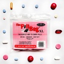 Obat Pill Organizer, Label untuk AM / PM, Dapat diselamatkan, Portabel, Pouches Disposable for Medicine, Vitamin, Gummies, Pil Pill Bags untuk Perjalanan, Berjalan XL Ukuran 124; 100 Cacah (2 Paket 50)