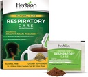 HERBION Respiratory Care Herbal Granules 10 Ct, for The Whole Family, Healthy Repiratory Fungsi, Relieves Cough, 10 Count, Pack of 1