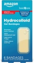 Care Advanced Healing Hydrocolloid Gel Bandages, Large, 6 ct