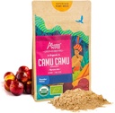Andes Camu Camu Fruit Powder (Myrciaria dubia) - Rich in Vitamin C & Ascorbic Aciid - Immunostimulant & Keep Brain Activity - Non GMO, Vegan