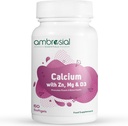 AMBROSIAL Calcium Magnesium Zinc dengan Vitamin D3 Pack 1-60 Capsules