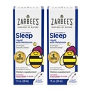 Cairan Tambahan Anak Zarbee dengan 1mg Melonalin; Drug-Free & Efektif; Mudah untuk Mengambil Flavor Berri Alam untuk Anak-anak Umur 3 dan Atas; 1 Fl Oz Botol, Paket 2