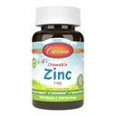 Carlson - Kid Zinc Chewable, 5 mg, Health Support, Natural Mixed Berry Flavor, 160 tablet