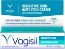 Vagisil Feminine Antikologi Cream for Women, Sensitive Skin Formula dengan Hydrocortisone, membantu meringankan Irritation Infeksi Yeast, Gynekolog Teruji, Soothes & Cools, 1oz (Paket 1)