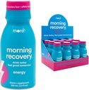 Pemulihan Pagi, Electrolyte dengan Energi, Milk Thistle Minum Formulasi Proprietary untuk Hidrate Sementara Minum, Sangat Soluble Liquid DHM, Non GMO, Vegan, Bebas, Berry, Paket 12