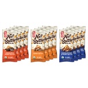 CLIF Nut Butter Bar - Variety Pack - Peanut Butter Filled Energy Bars - None-GMO - USDA Organik - Plant - Based - Low Glycemic - 1.76 oz (12 Count)