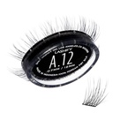 Lashify amplify 12mm GossamerDIY Eyelash Extensions Refill, Black, Easy False Eyefures for a Natural Look