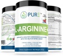 PURE L- Arginine + L- Arginine +, L- Arginine L Citrulline CoQ10 and More! Dukungan untuk Tekanan Darah, Kolesterol, Energi, Aliran Darah, Pembangunan Otot & Lebih (Mangga Tropical)