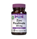 Nutrition Bluebonnet Zinc Picolinate, Hormonal & Imune, Prostate Health, Skin, Vegan, Non GMO, Gluten, Soy & Milk Free, Kosher, White, 50 Count