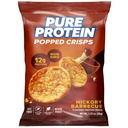 Protein Murni Popped Crips, Hickory Barbecue, High Protein Snack, 12G Protein, 1.27oz., 12 Count