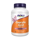 Suplemen Sekarang Foods, Caprylic Acid 600 mg, MCT (Medium-Chain Triglycerides), 100 Softgels