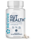 Suplemen Kesehatan MD Gut Revive for Men & Women - Daily Gut Repair & Digetical Health Dukung Formula with Thyme, Oregano & Milk Thistle - Vegan - Friendly, Gluten- Free - 60 Vegetarian Capsules