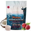 TruWild Motion All Natural Pre Workout Powder Drinder Mix for Men & Women with No Jitters or Crasters, Whole Food Based Vegan, Organic with Electrolite + BioPerine, 20 Servings (Coconut Raspberry)
