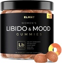 4.050mg Libido Booster for Women KSM-66 Ashwagandha Gummies w. 30x Strongest Maca Root - Lombe Mood Booster + Hormone Balance for Women Cortisol Reducer & Stress Relief Gummy