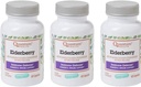 Kuantum Kesehatan, Elderberry Extract Capsule, 60- Count Packages (Paket 3)
