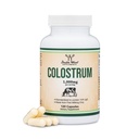 Colostrum Suplemen 120 Kapsul, 1.000mg per Serving (Bovine Colostrum Powder dari First Milking Only, St.to Contain 15% IGG Immunoglobins) No Fillers, Third Party Tested by Double Wood