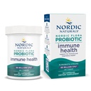 Nordic Nacials Nordic Flora Probiotic Health, 30 Capsules, 15 Strains Probiotis untuk Dukungan Kesehatan Kebal dan Digepsi, Vegan, 30 Servis