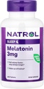 Natrol Melonatin Membantu Anda Fall Asleep Lebih cepat Tidur lebih lama Absorpsi lebih cepat 100 Vegetarian 3mg, (Tablet), 240 Count