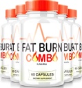 (5 Paket) Fat Burn Combo Capsules, FatBurn Combo Formula Formula, All Natural Weight Loss Suplement to Achieve Healthough-Mencari Tubuh, Pil Keto Fitness, Review Resmi (300 Capsules)