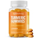 Turmeric Gummies dengan Ginger dan 95% Curcuminoid - Kesehatan Digetical dan Suplemen Dukungan Imune untuk Overall Wellness - 60 Count - Vegan, Non-GMO Curcumin Vitamin - Peach Flavor, 1 Bulan Suppply