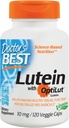 Dokter 's Best Lutein dengan OptiLot, Non- GMO, Vegan, Gluten Free, Soy Free, Eye Health, 10 mg, 120 Veggie Caps