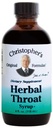 Christopher 's Original Formulas Herbal Throat Syrup - 4 oz 124; Lembut, Herbal Dukungan untuk Seasonal Wellness
