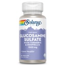 Glucosamin SOLARAY Sulfate 1500mg, Dukungan Bersama Sehat, Jaringan Terkuat dan Formula Kesehatan Gabungan dengan Turmeric & Boswellia, Jaminan Uang 60 Hari, 30 Serv, 60 VevCaps