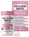 Milk Murni Inositol Pable - Myo- Inositol & D- Chiro Supplemen Hormonal & Fertilitas Dukungan - Ideal 40: 1 Rasio - 30 Hari Supppply