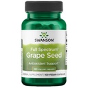 Swanson Grape Heart Antioksidant Free Radicals Healthy Blood Support Polyphenols OPCS (Oligomeric Proantocyandins) Herbal Supplemen 380 mg 100 Capsules