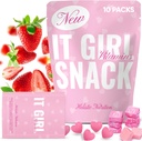Super Greens Powder Superfood Gummies + Daily Multi- Vitamin for Women - Vegan Pregnant for Gut Health & Wellness - Healthy Snacks, Whole Fruit & Vegies, Vegan, Organik Nuttration Suplemen