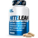Night Time Fat Burner for Weight Loss Support - Belly Fat Burner for Men & Women with Green Tea and White Ginney Bean Extract - Nighttime Metabolisme Booster & Sleep Optimizer to Help Stubborn Fat Loss