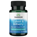 Swanson Standardied Lutein & Bilberry 60 Sgels