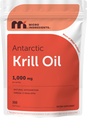 Mikro Ingrediens Antartika Krill Oil Suplemen, 100mg Per Serving, 300 Soft- Gels, Rich in Omega- 3s EPA, DHA & Natural Astaxanthin, Menyediakan Imune System & Brain Health, Easy to Swallow