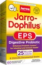 Jarrow Formulas Jarro- Dophilus EPS Higher Potency, 25 Billion Cells Per Veggie Kapsul, Mendukung Kesehatan Gastointestinal, 60 Cacah (Cool Ship, Paket 2)