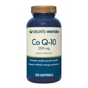 Suftgels Nature 's Wonder CoQ10 - CoQ10 200mg untuk Mendukung Kesehatan Jantung, Fungsi Kardiovaskular, dan Produksi Energi Seluler, 120 Softgel, 120 Hari Suppply
