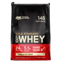 Optimum Nutrition Gold Standard 100% Whiy Protein Powder, Vanilla Ice Cream, 10 Pound (Packaging May Wary)