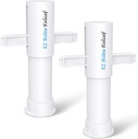 Memine EZ Bite Relief Suction Tool - 2 Pack Bee Sting and Bite Itch Relief Sucker, Venom Extractor for Saliva / Venom Removal, Temporary Relief from Itch and Swelling, Kid-Frid White