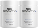 Kodeage Produksi SBO, 100 Milyar CFU Per Serving, Multi Strain Soil Based Organisme Blend and Organic Ferdied Botanical Blend, Shelf-Stable - 2 Pack