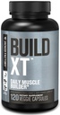 Jacked Factory Build- EXT Daily Muscle Builder & Performance Enhancer - Muscle Building Supplement for Muscular Strength & Growth 124; Tradedments Peak02, EleaATP, & Astragin - 120 Veggie Pills